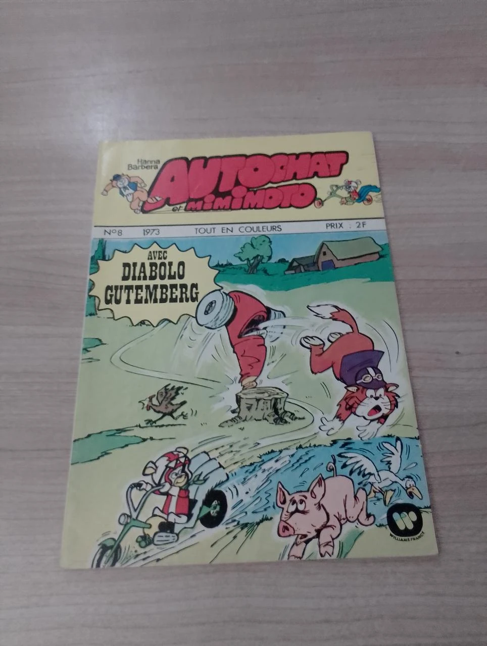 Autochat et mimimoto, n° 8, 1973